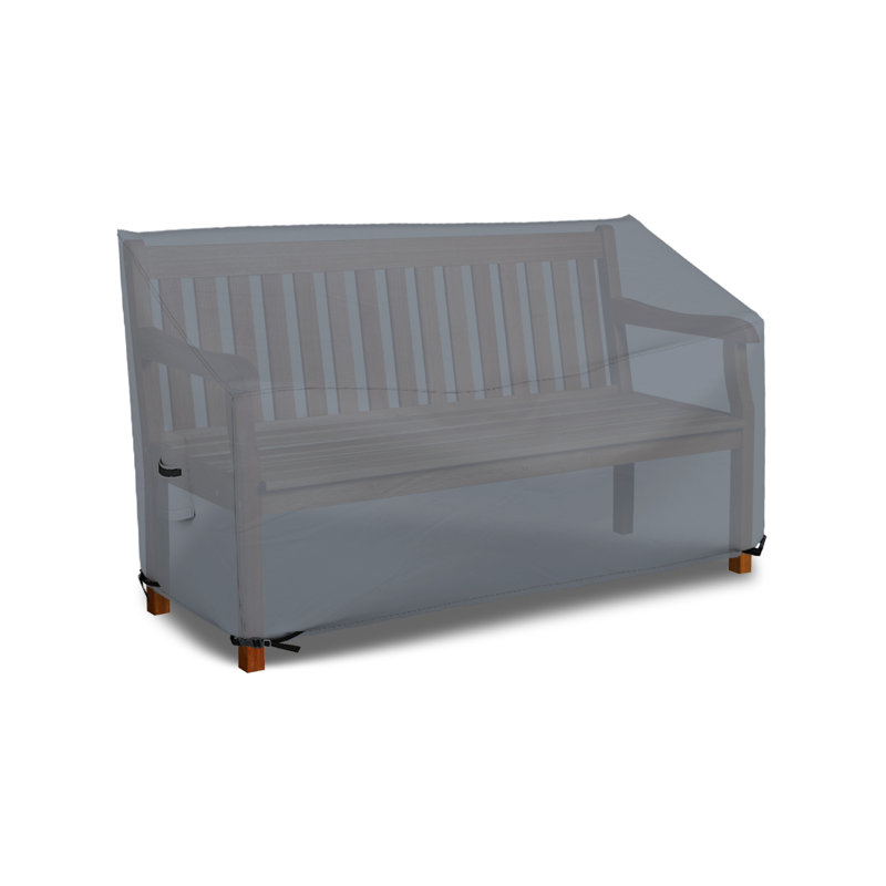 Housse pour causeuse d'extérieur robuste et imperméable multi-usage, housse pour banc profond 3 places Patio Lounge, gris
