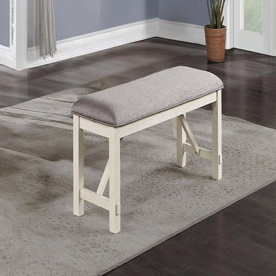Bench - Gray And White