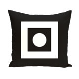 Geometric Reversible Throw Pillow