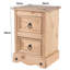 Corona 36cm W Solid Wood Bedside Table-130604753