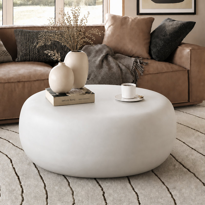 Pebble-shaped Modern Coffee Table