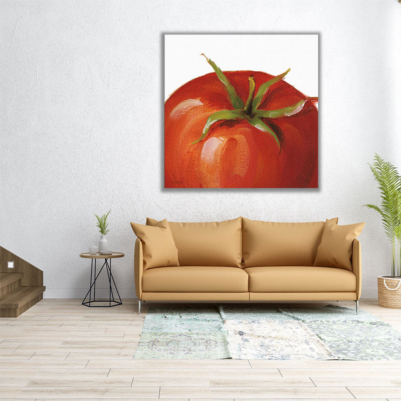 «Juppy on White», reproduction d'art sur toile, H 30 po x l 30 po