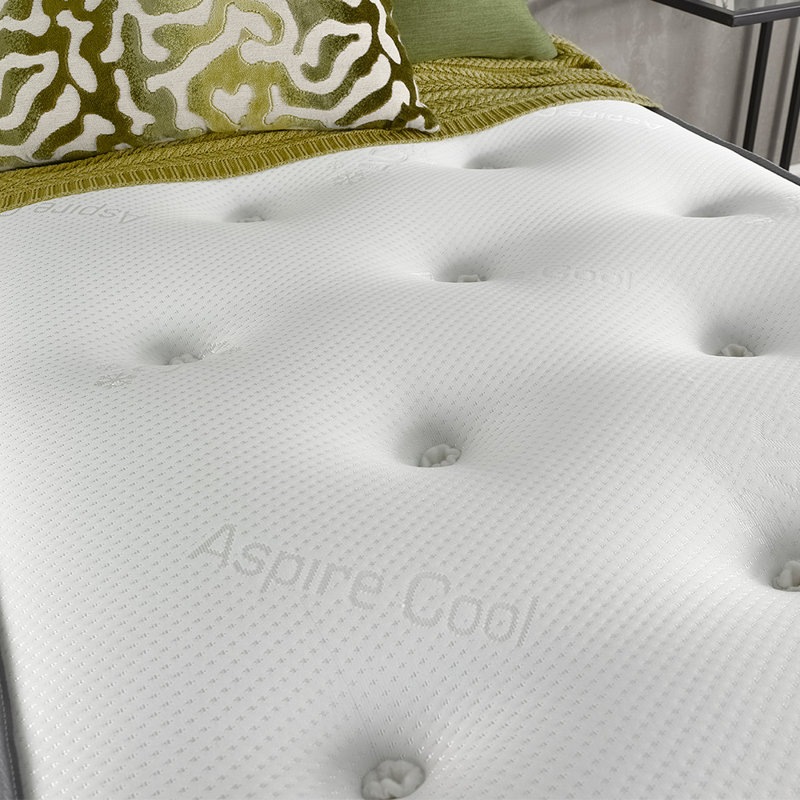 Symple Stuff Open Coil Mattress, Double (4'6)