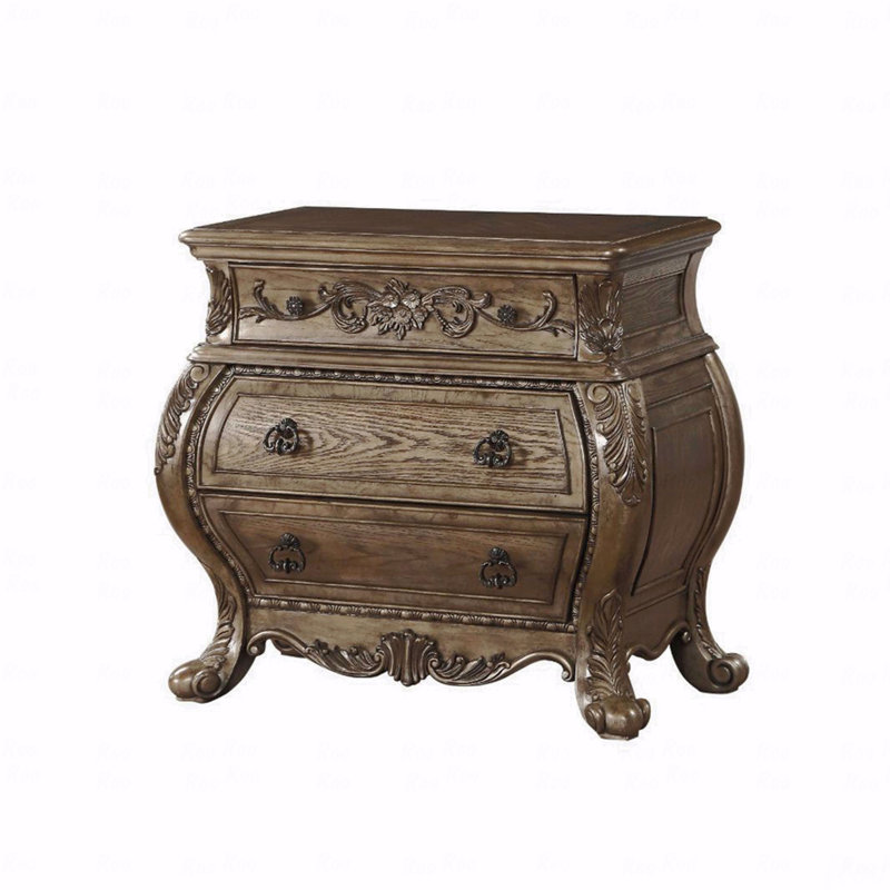 Table de chevet 3 tiroirs