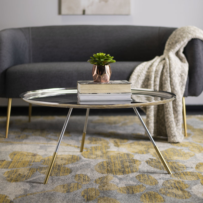 Caitland Coffee Table, Silver
