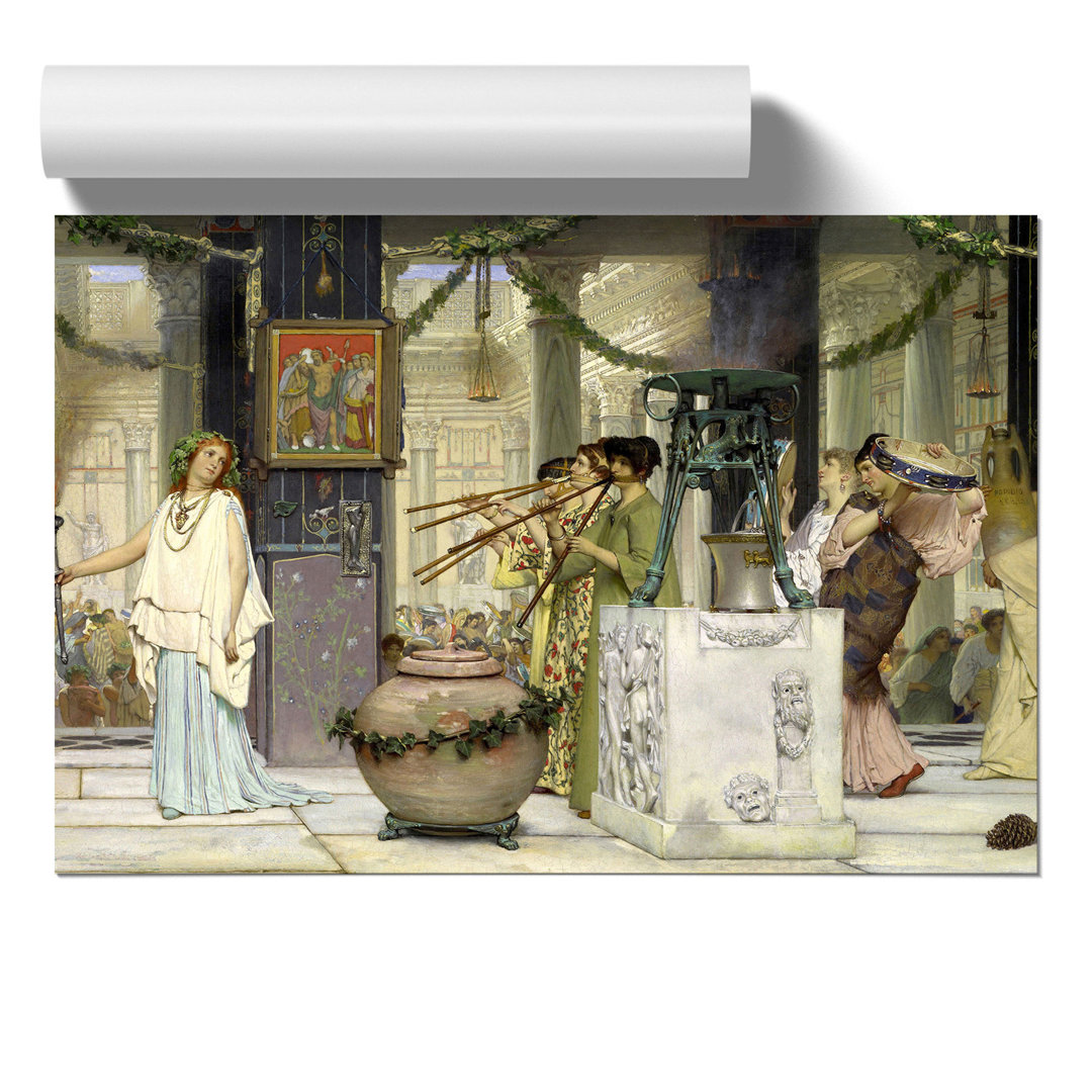 The Vintage Festival by Lawrence Alma-Tadema - Unframed Painting
