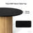 Charleily 47.2'' Solid Wood Round Dining Table-125939338