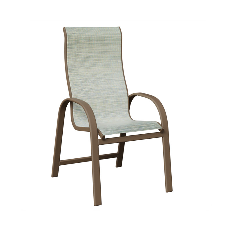 Chaise de salle à manger Murphy, Martinique, Argile d'aluminium