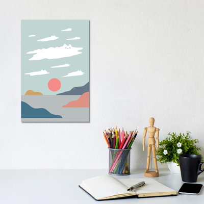 Cat Landscape XXIII by Lim Heng Swee - Wrapped Canvas Gallery-Wrapped Canvas Giclée
