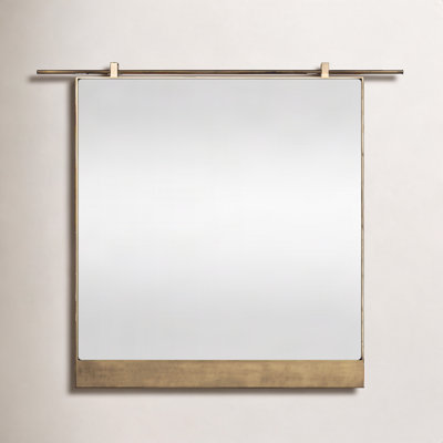 Hutton Metal Flat Wall Mirror