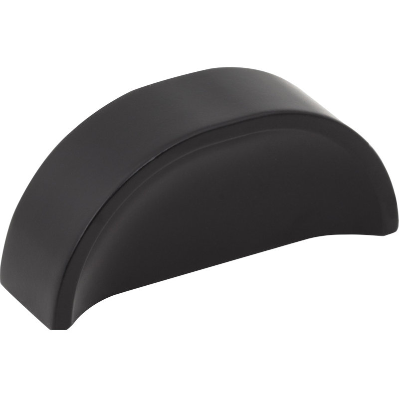 Elara Arch Pull, Matte Black, 12"