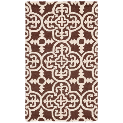 Cambridge Hand Tufted Wool Geometric Rug
