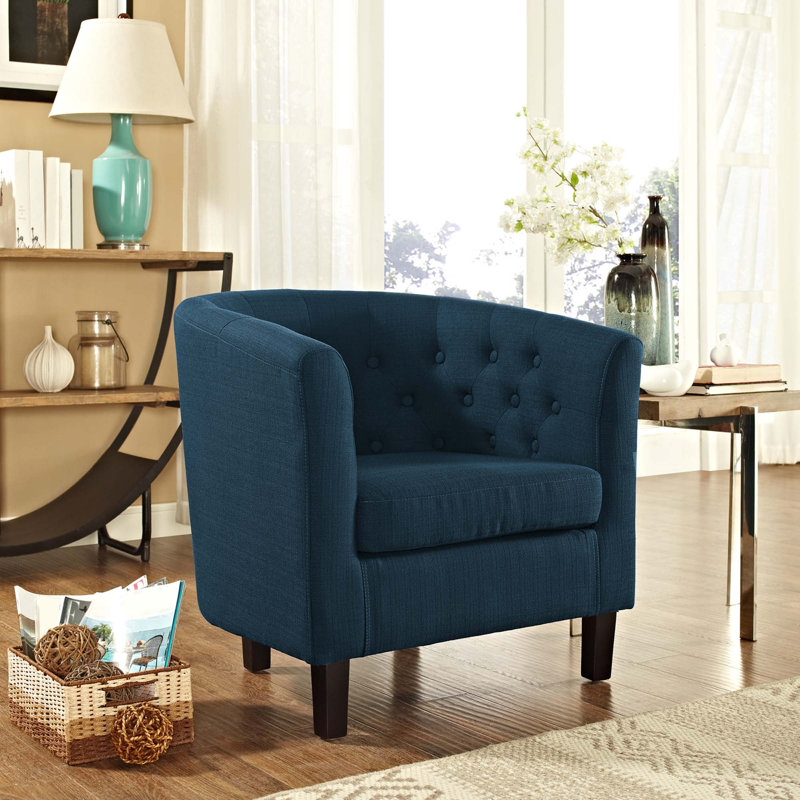 Modway Prospect Upholstered Armchair, Azure