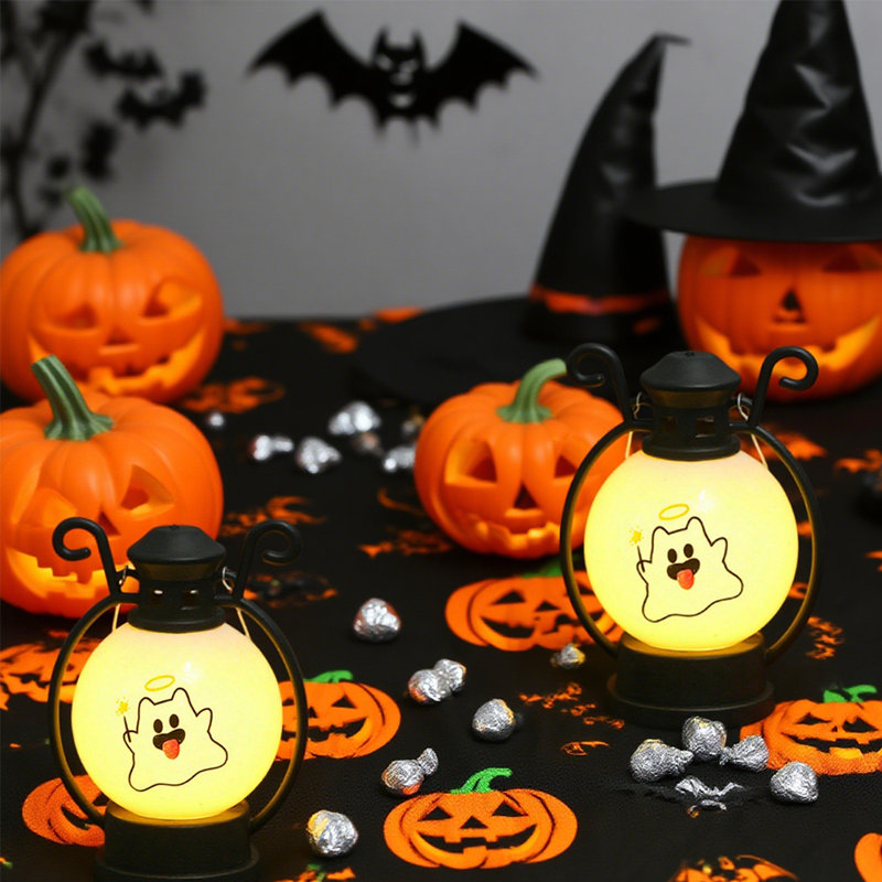 Ensemble de 2 lumières citrouilles d'Halloween