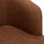 Chaise d'appoint pivotante en similicuir (ensemble de 2)-348522466