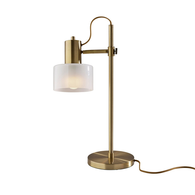 Lampe de bureau en métal Carmina Shireen