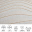 Tapis d'intérieur abstrait Stella Performance-117806551