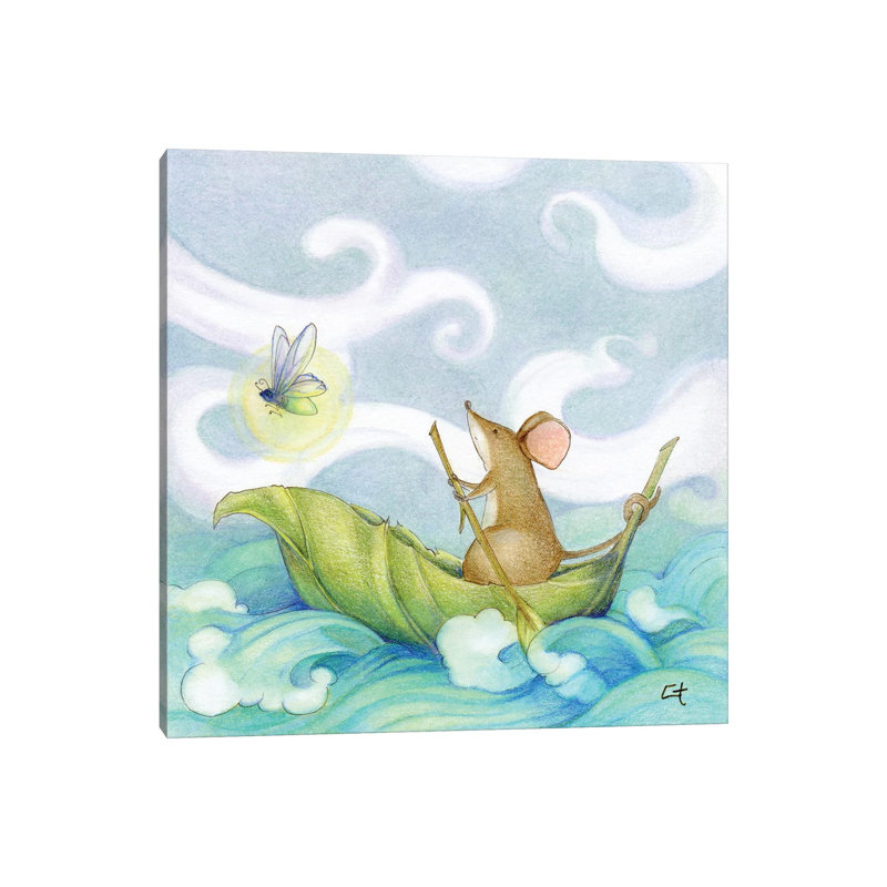 Follow Your Guiding Light - Wrapped Canvas Painting, 66.04 cm H x 66.04 cm W x 1.91 cm D