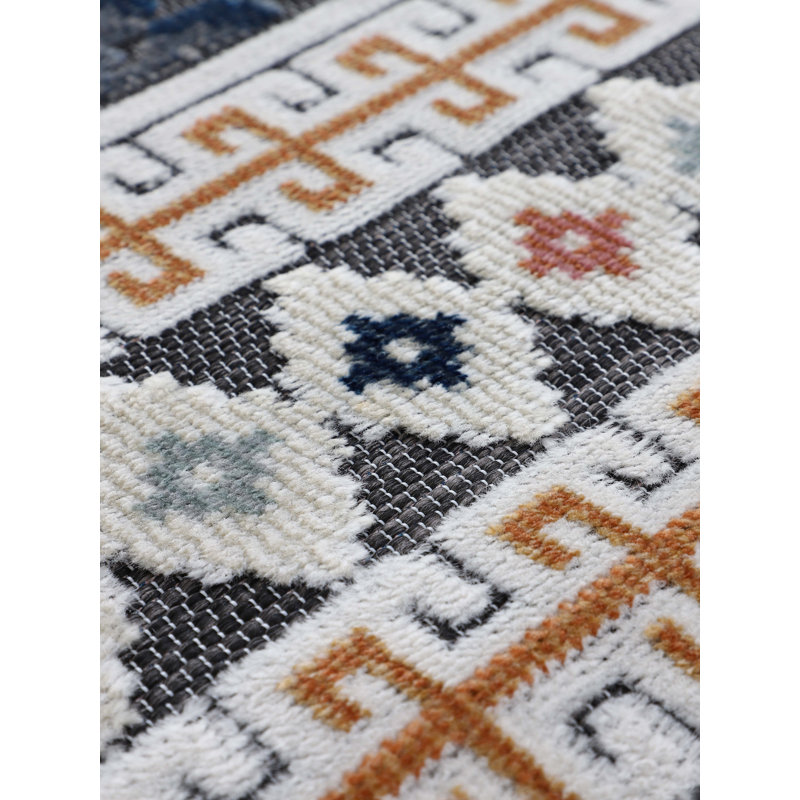 Floral Indoor / Outdoor Area Rug, Rectangle 200 x 290cm