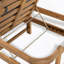 Chaise longue d'extérieur en bois
