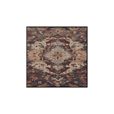Machine Washable Brown Area Rug