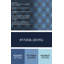 Tapis bleu/noir à motifs-439452270
