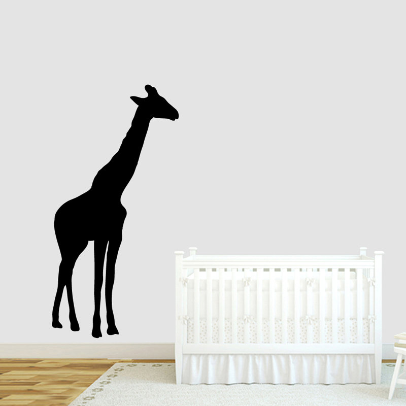 Landscape & Nature Non-Wall Damaging Wall Decal, Black
