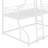 Full XL Over Twin XL Over Queen Size Triple Bunk Bed With Long And Short Ladder-1164807336