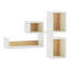 Dragoy 4 Piece Floating Shelf