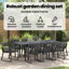 8 - Person Patio Dining Set Rectangular Table