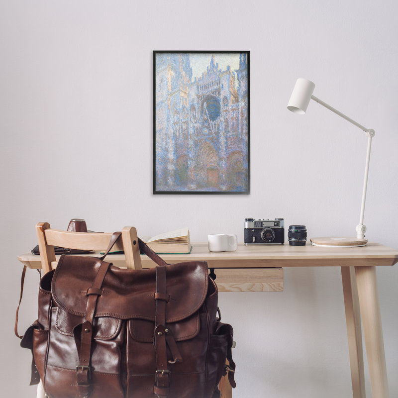 Art classique, estampe numérique encadrée par one1000paintings, H 30 po x l 20 po, Giclée encadrée noir minuit