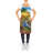 No Pattern Bib Apron