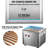 VEVOR Commercial Rolled Ice Cream Machine, Stir-Fried Ice Cream Roll Machine