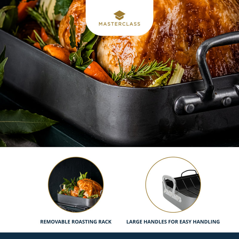 MasterClass Non-Stick Roasting Pan with Handles