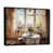 Black Floater Framed