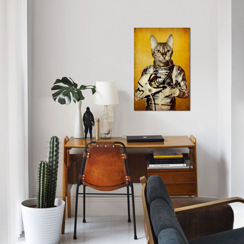 « follow your my rêves », impression sur toile, H 40 po x l 26 po x P 1,5 po, Toile tendue, Pas de tapis