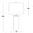 Cylinder Ash 27" Wood Table Lamp