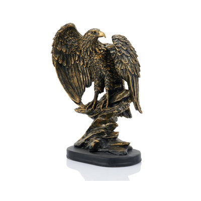 Statue aigle, décoration pour bureau et salon haut de gamme