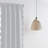  Ari Scallop Edge Window Curtains 52"W X 84"L X 2 Panel Set,Scallop Trim Drape Panel, Room Darkening Thermal Insulated, Decorative Drapes For Living Room, Bedroom-311669012