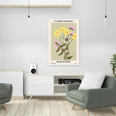 Art contemporain, art floral abstrait