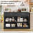 Gaume 55.1'' W Kitchen Sideboard with 2 Wide Drawers, Adjustable Shelves-708668796