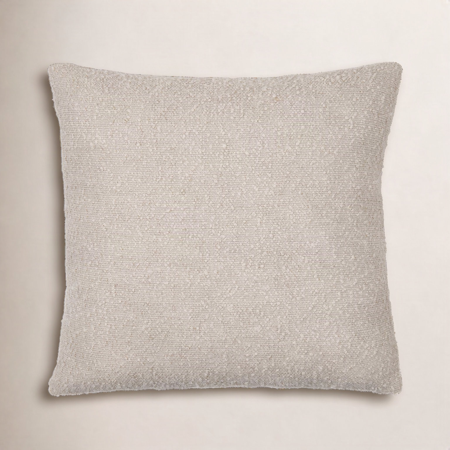 Amalfi Pillow Cover, Square 22", Beige, Down