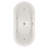 Elle 72'' x 36'' Whirlpool Acrylic Bathtub-9228069-88750624