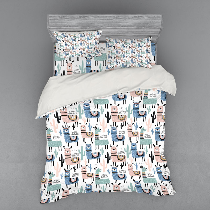 Ensemble de housse de couette en microfibre noir / gris, Housse de couette grand + 3 pièces supplémentair