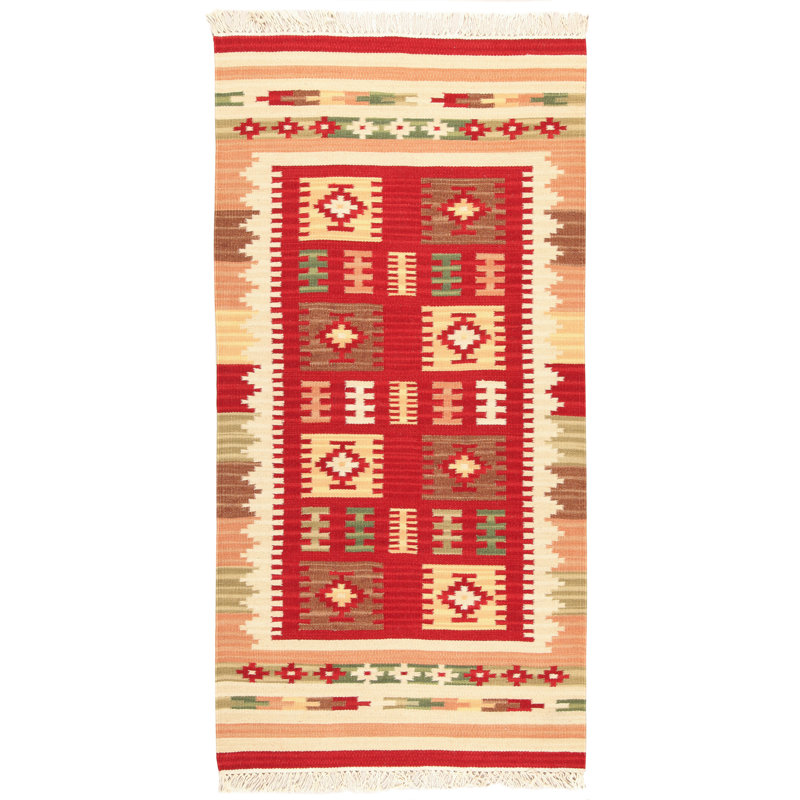 Jalal Southwestern Hand Woven Area Rug, Rectangle 160 x 230cm