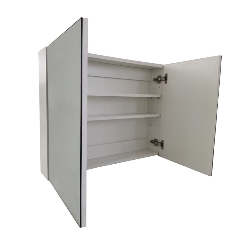 Armoire à pharmacie avec miroir H 23,63 po Staveley, H 23,63 po x l 30 po x P 4,75 po, Chêne blanc