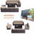 Dawes 12-Piece Outdoor Rattan Sectional Set With Cushions And Tempered Glass Table-1693317912