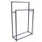 2 Tiers Freestanding Metal Towel Rack
