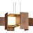 Muto 5 - Light LED Unique/Statement Pendant-34338638-9509752