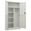 Locker Cabinet 90x40x180 cm Steel-2120027381